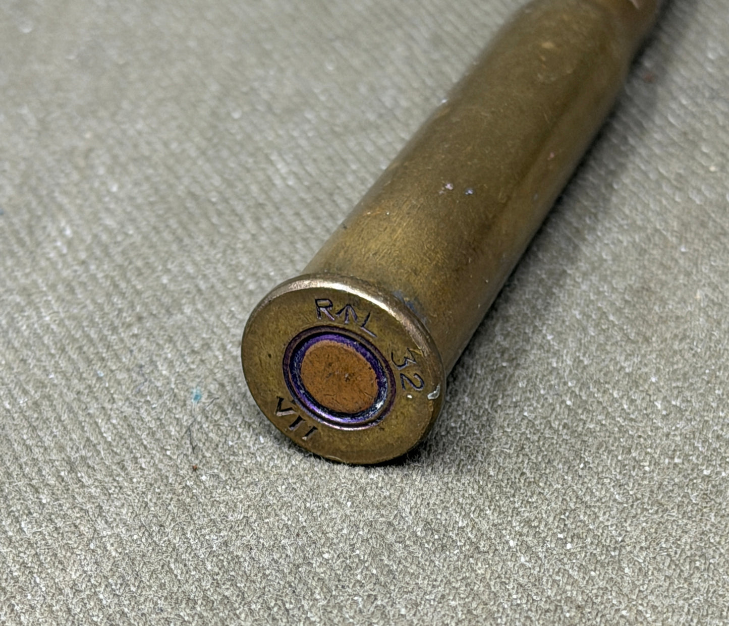 Inert .303 British Round – RL 1932 Headstamp (Royal Laboratory, Woolwich, UK)