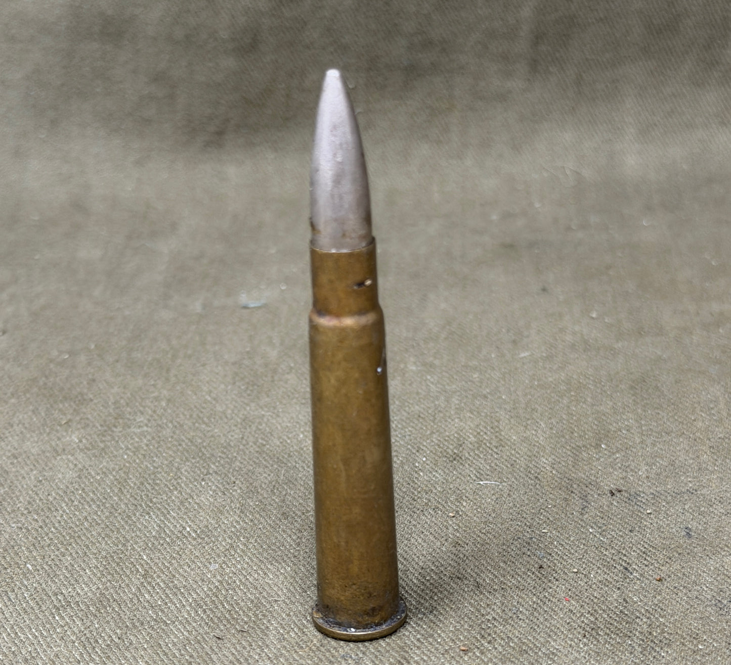 Inert .303 British Round – RL 1938 Headstamp (Royal Laboratory, Woolwich, UK)