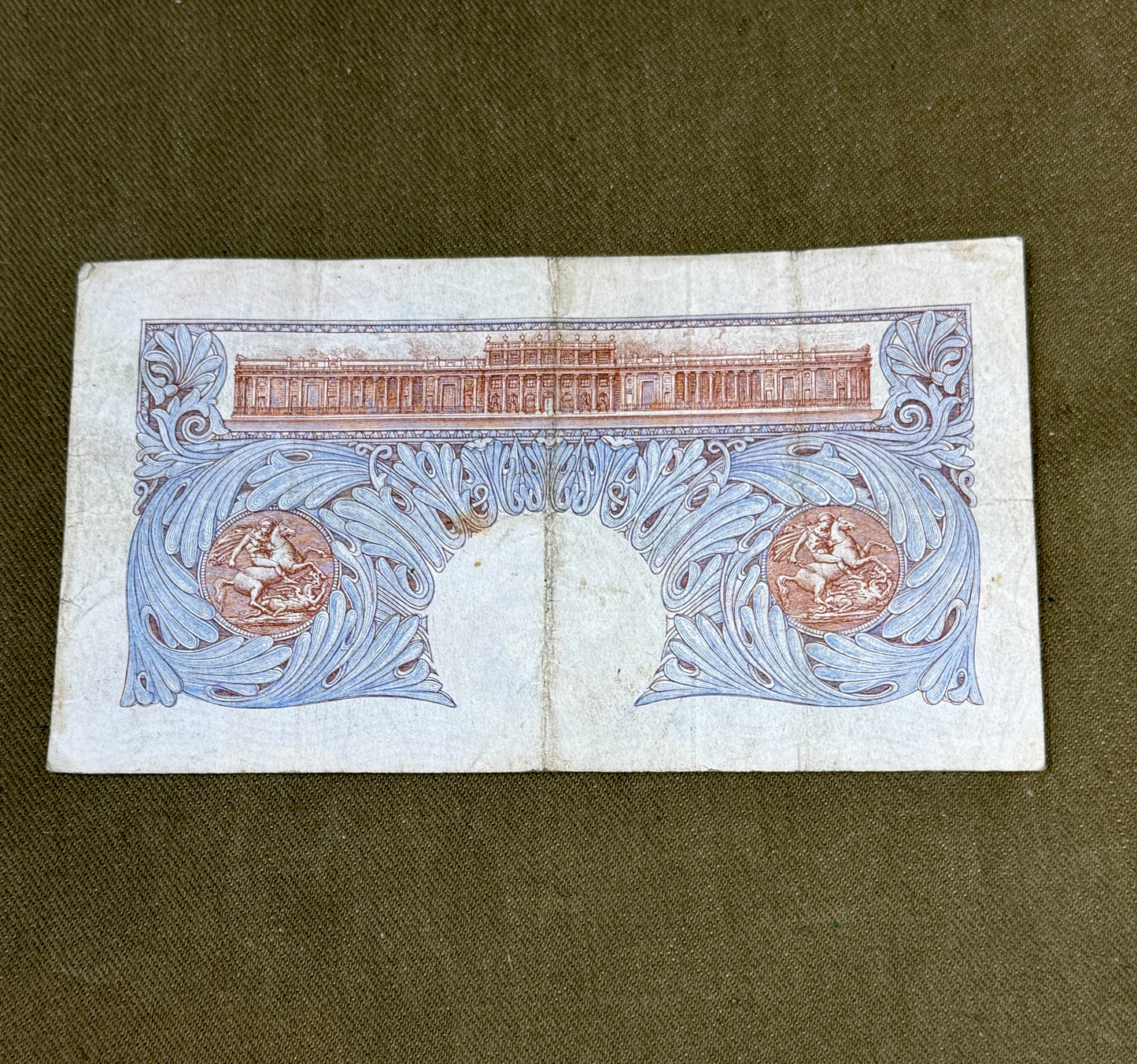 K.O. Peppiatt One Pound Emergency Issue Banknote U83H615422 – British Treasury Note (Dugg. B249)