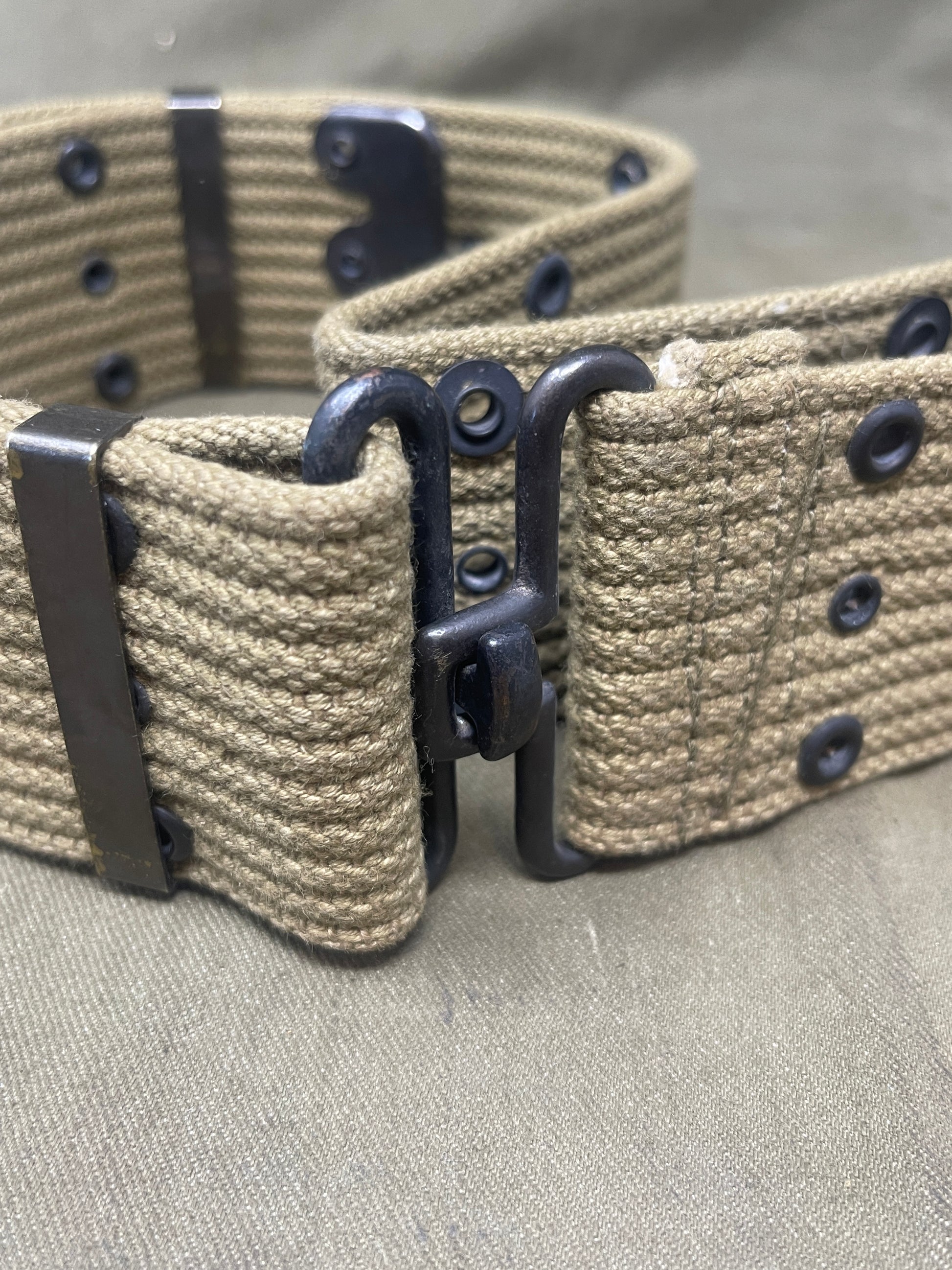 US Army Utility Webbing Belts WW2