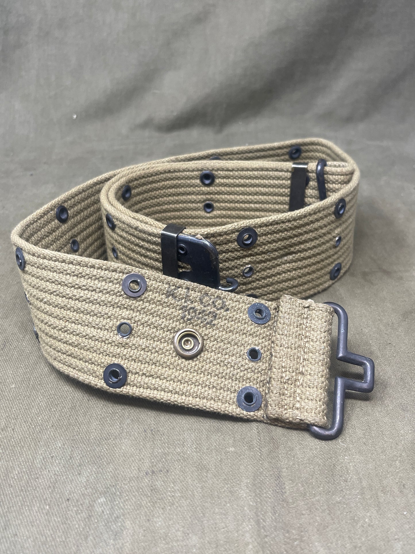 US Army Utility Webbing Belts WW2