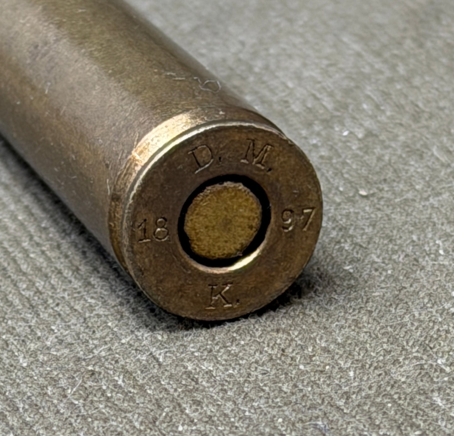 Original INERT 7×57mm Mauser Round – DM.  1897 • Boer War
