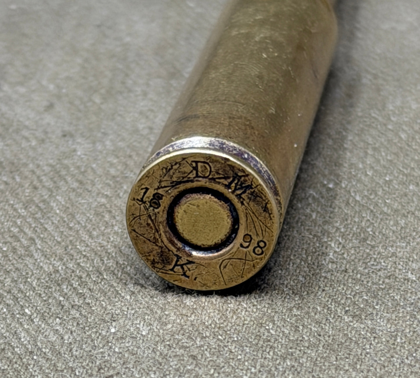 Original INERT 7×57mm Mauser Round – DM.  1898 • Boer War