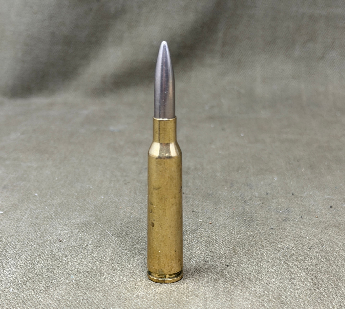 Early INERT 6.5×55 Swedish Mauser Cartridge – Crown Headstamp “05 M”