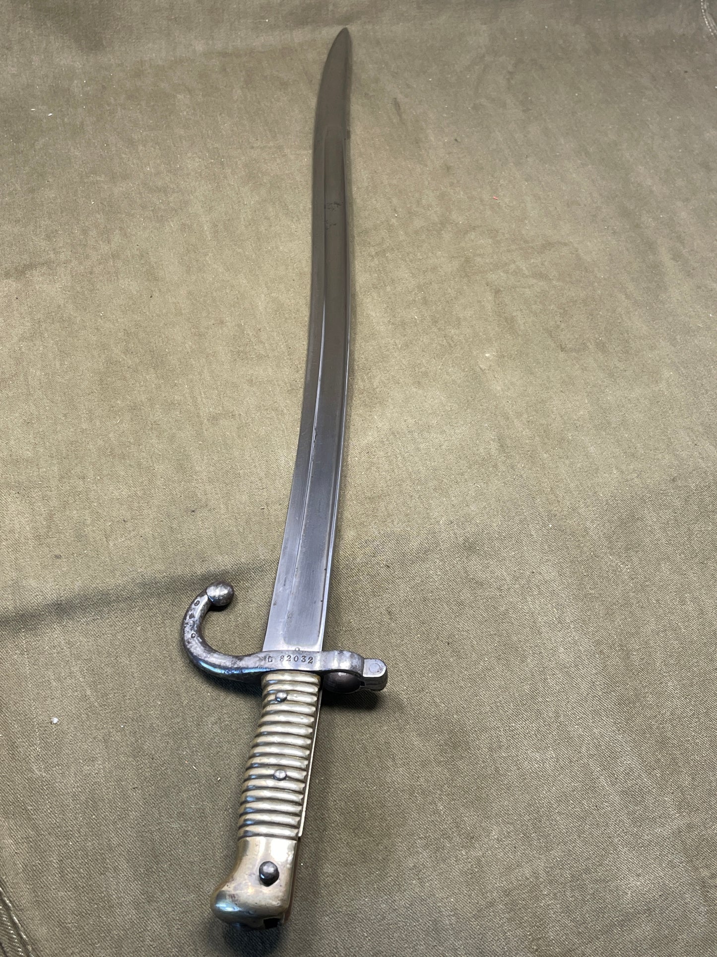 French Chassepot Bayonet 22 1/2 inch,