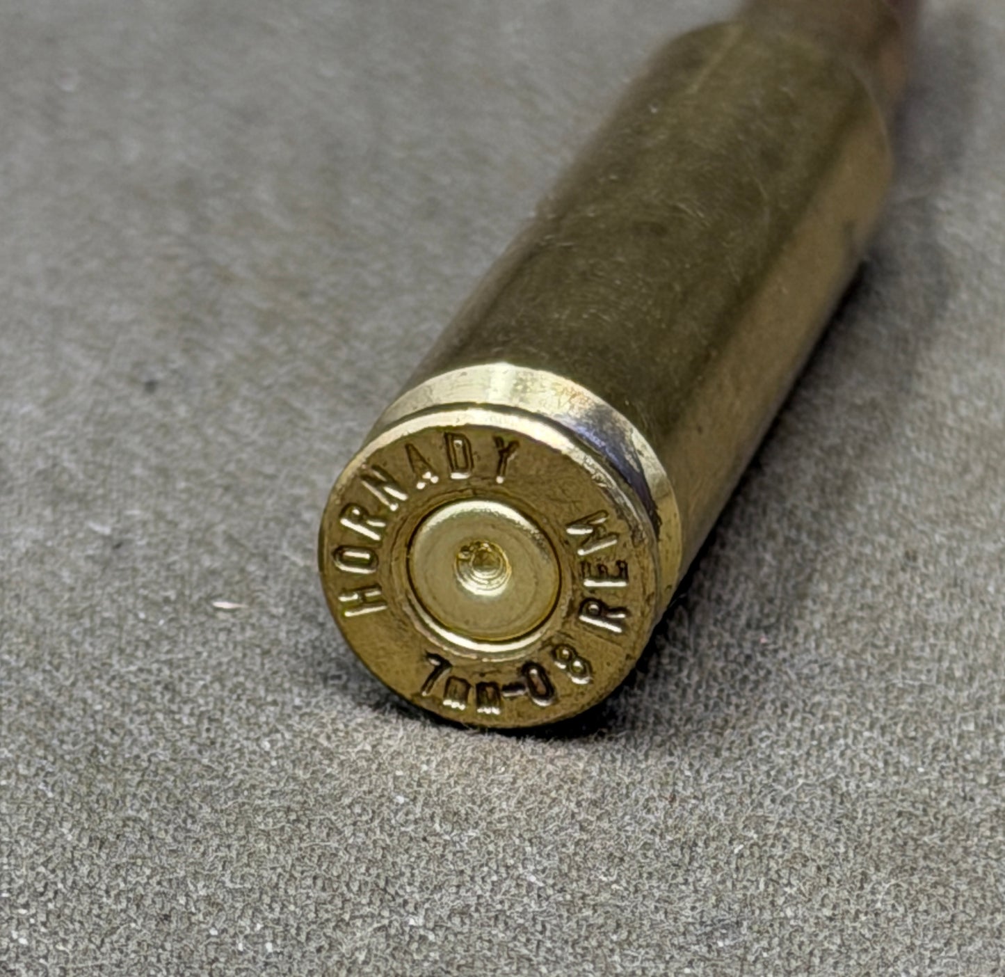 INERT Hornady 7mm-08 Remington Cartridge – Modern Brass Ammunition Display Round