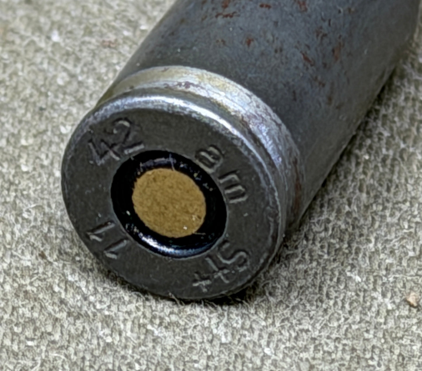 1942 Dated 9mm INERT Cartridge “am” –Hugo Schneider AG (HASAG), Leipzig,