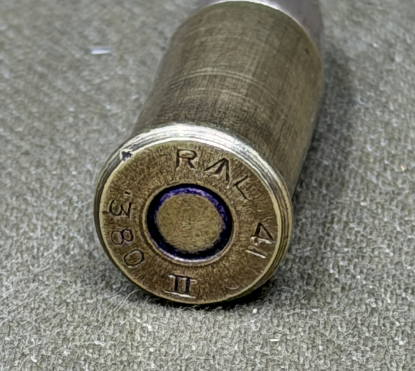 .380 INERT British 1941 Dated Webley Revolver Brass Cartridges RL Royal Laboratory