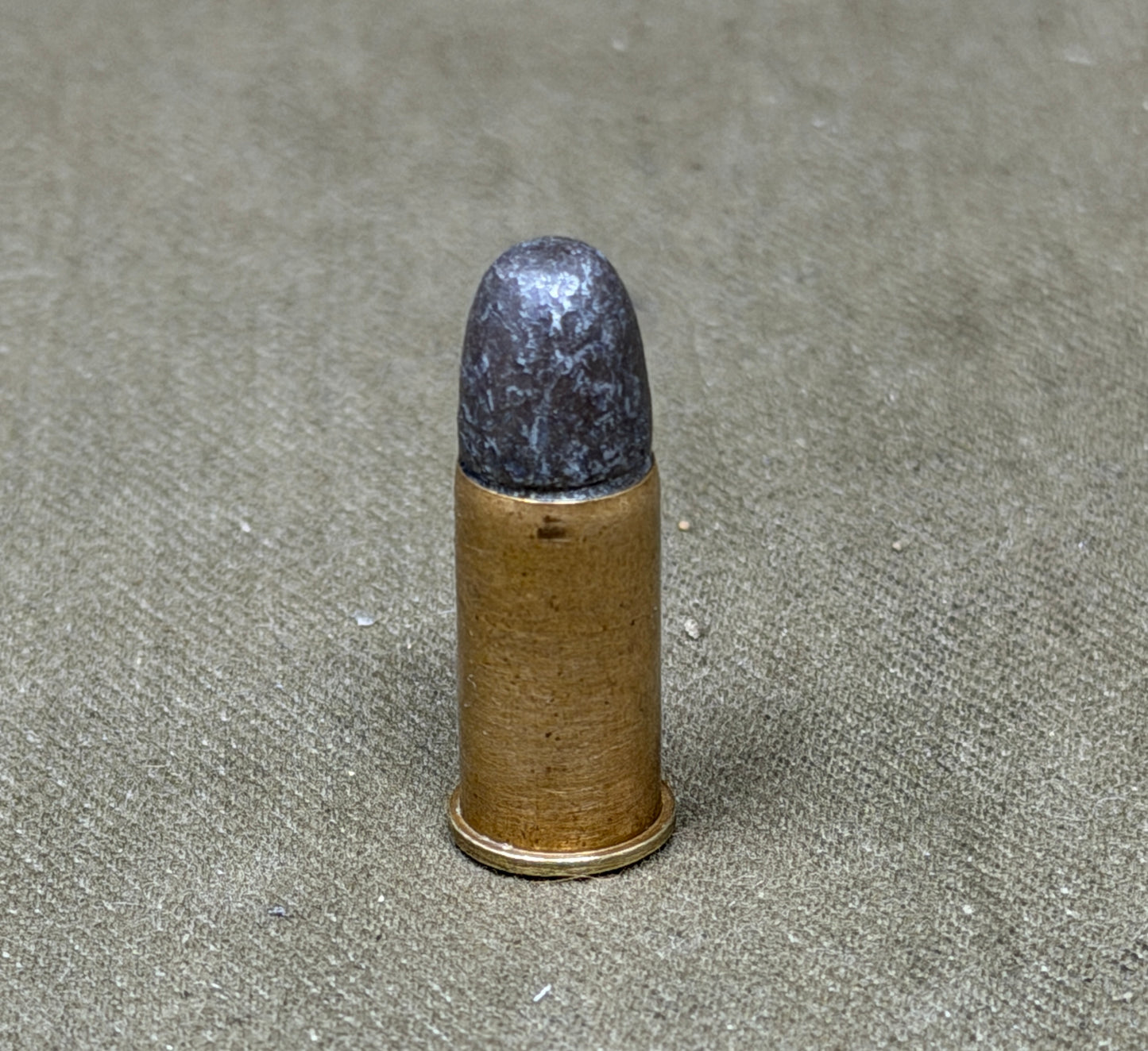 .380 INERT British Webley Revolver Cartridge – W.R.A. Co for S&W Contract Brass Case