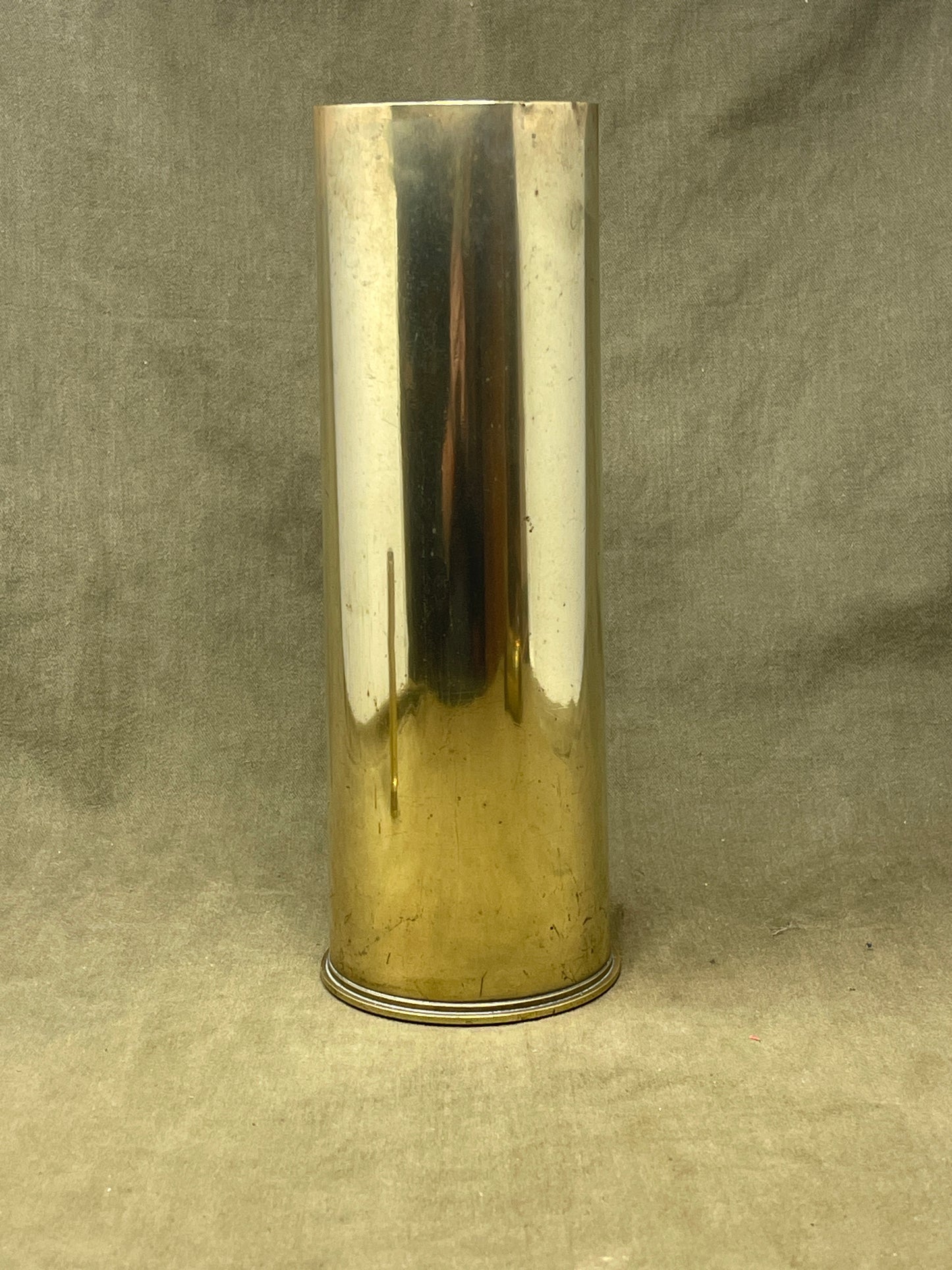 British 25 Pr MkII Brass Shell Case 1938