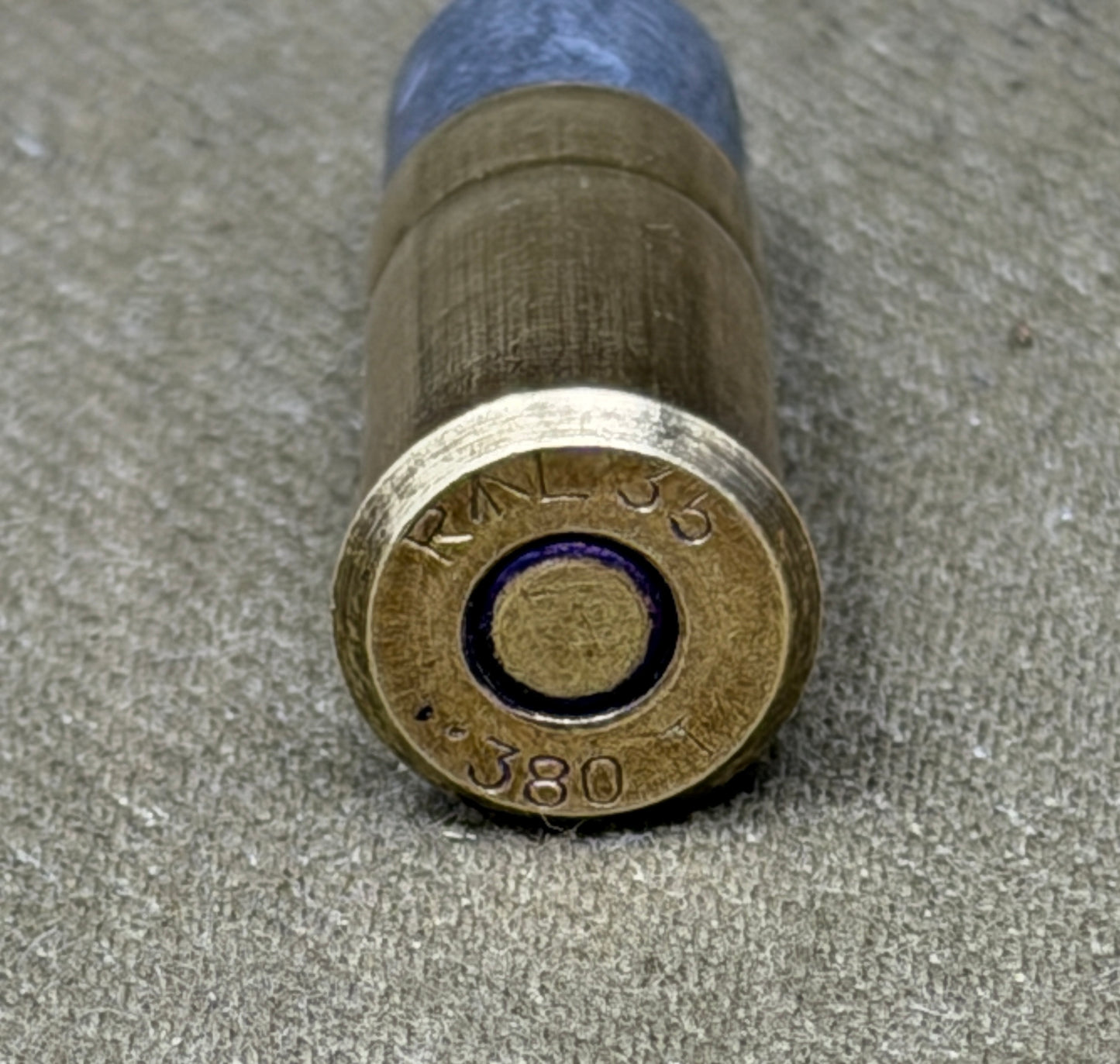 1935 Dated .380 INERT British Webley Revolver Cartridge – RL Royal Laboratory Mk I