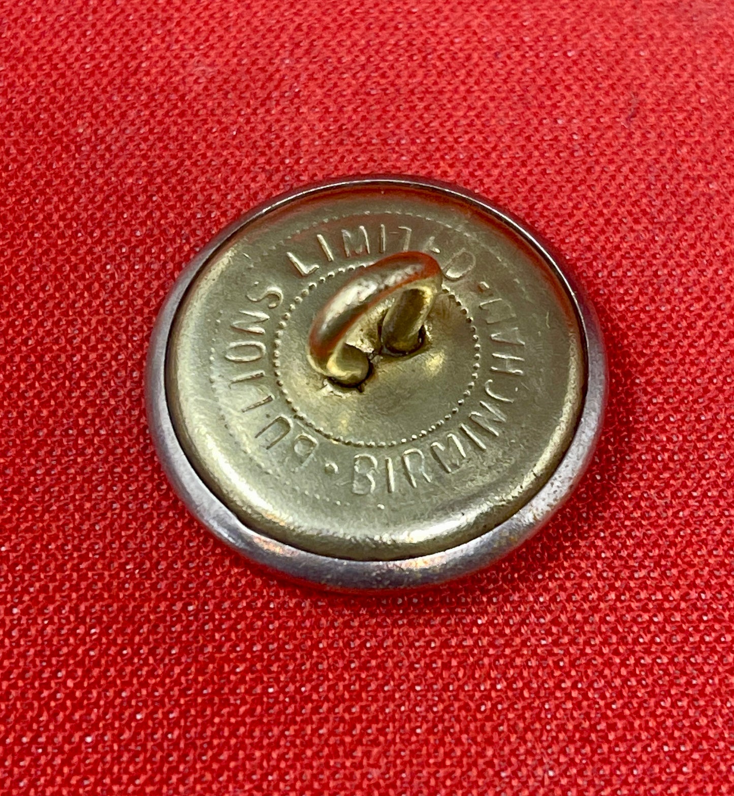 Air Raid Precautions ARP Brass Button Buttons Ltd Birmingham