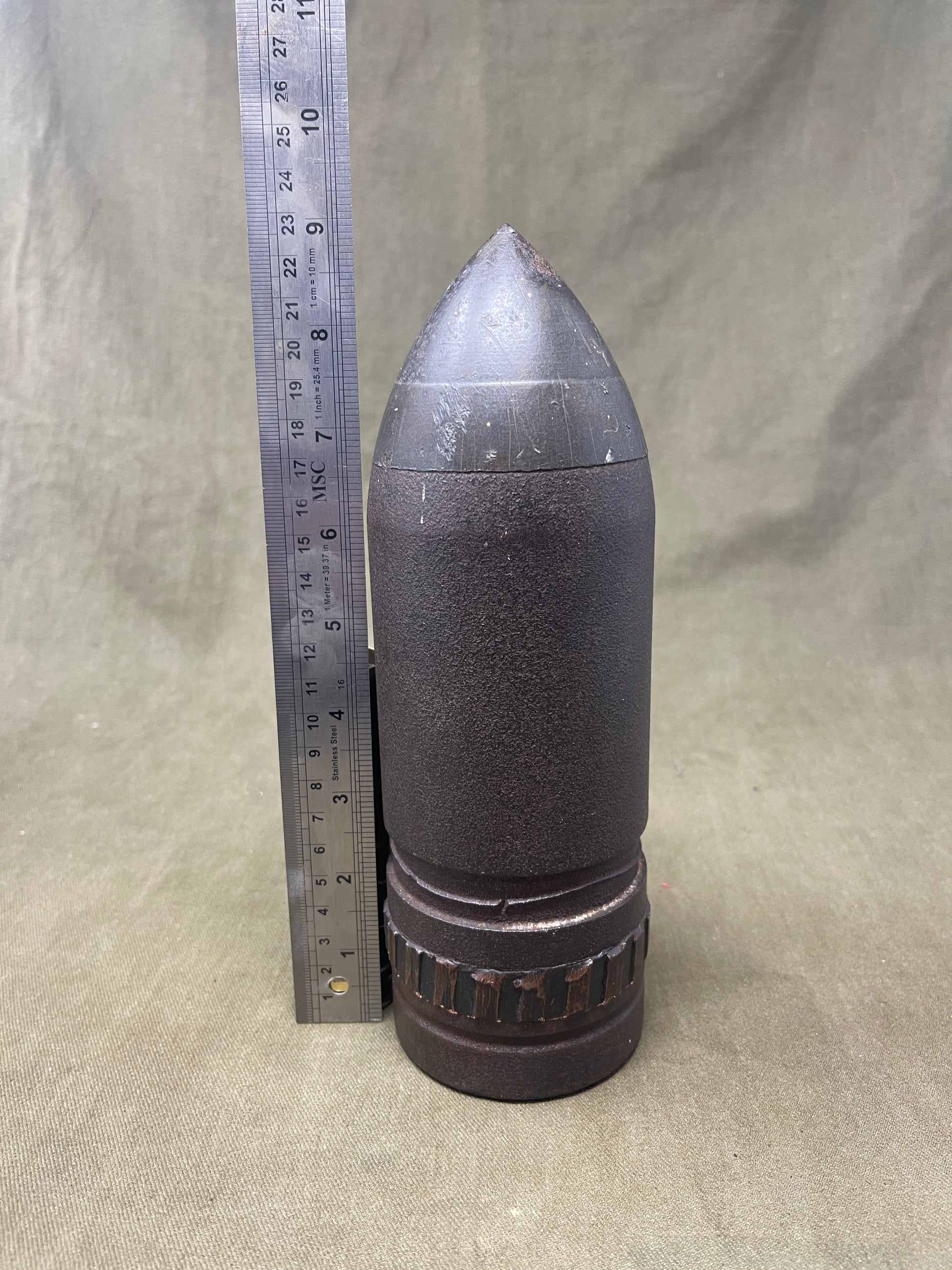 WW2 British 17Pdr APCBC  Shell Head