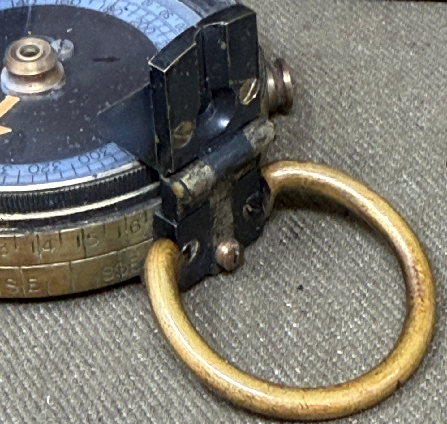 WWI British Verner’s Patent Marching Compass – 1918 F-L No.120209