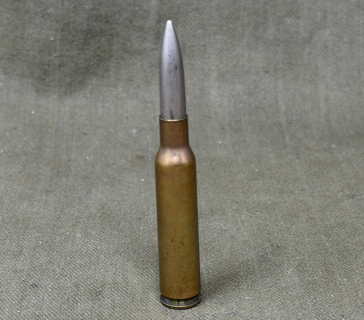 Original INERT 6.5×53 DWM KK 477 Cartridge – Dutch Mannlicher Round
