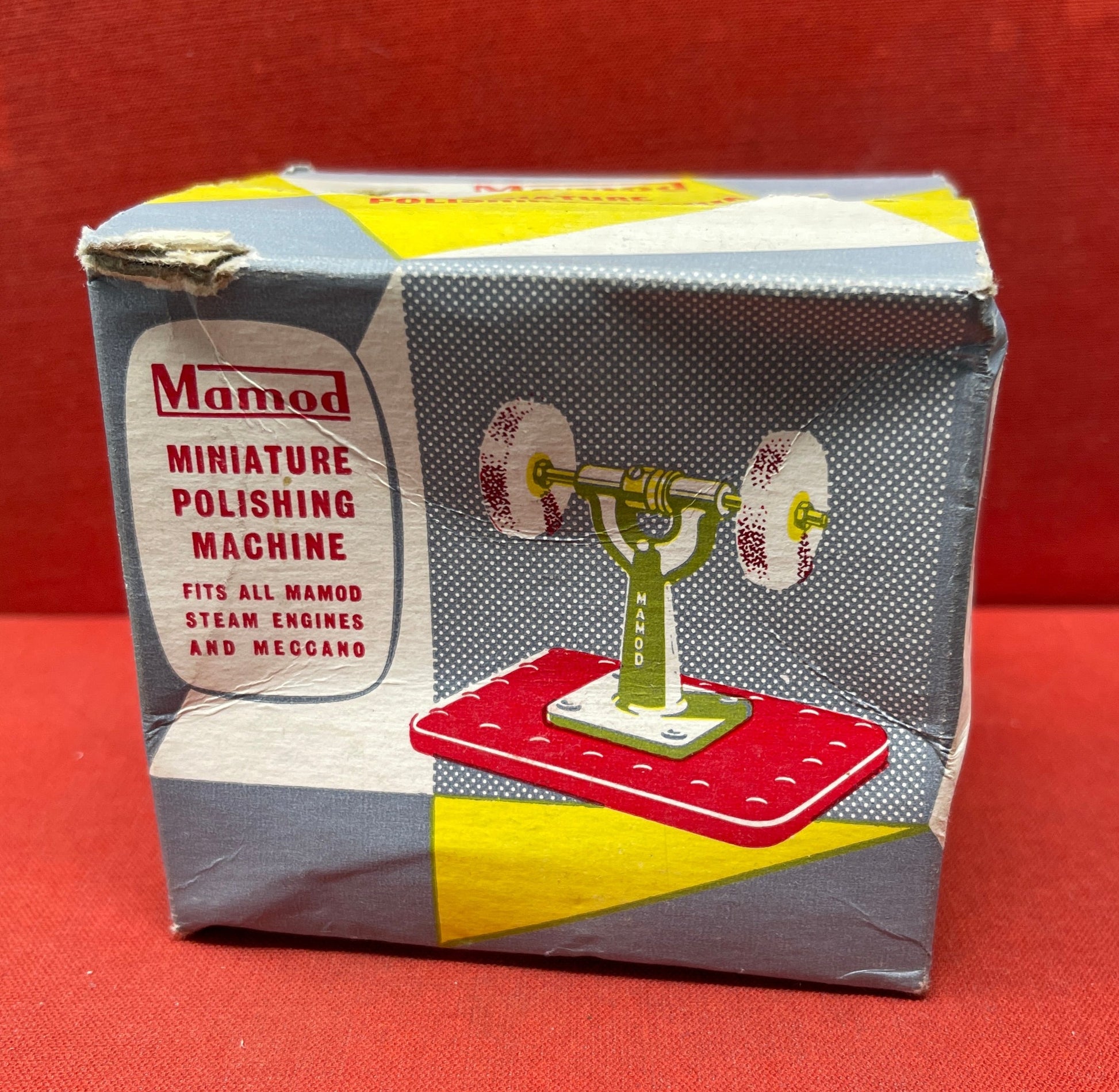 Boxed Mamod Miniature Polishing Machine