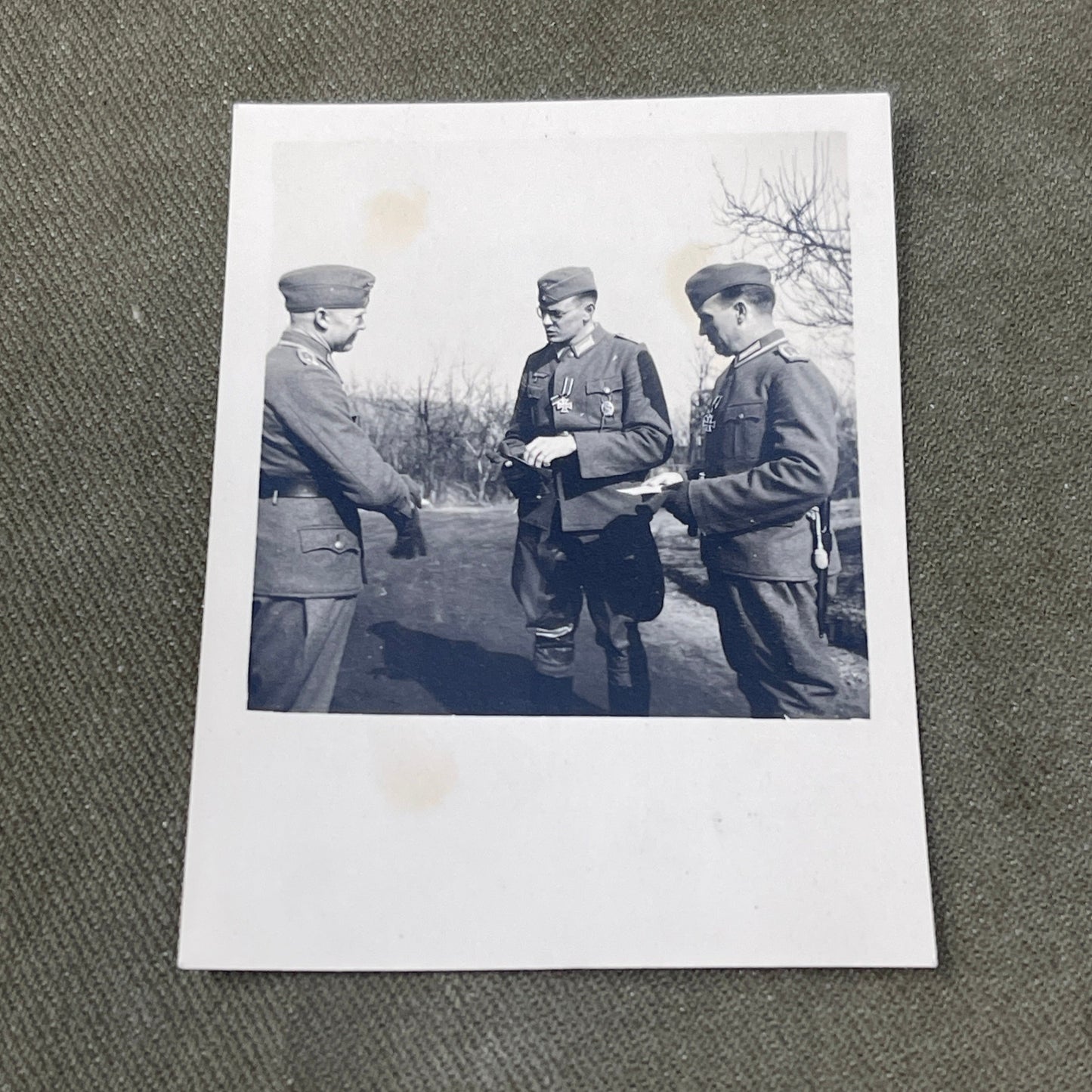 Original Photograph German WW2 Soldiers