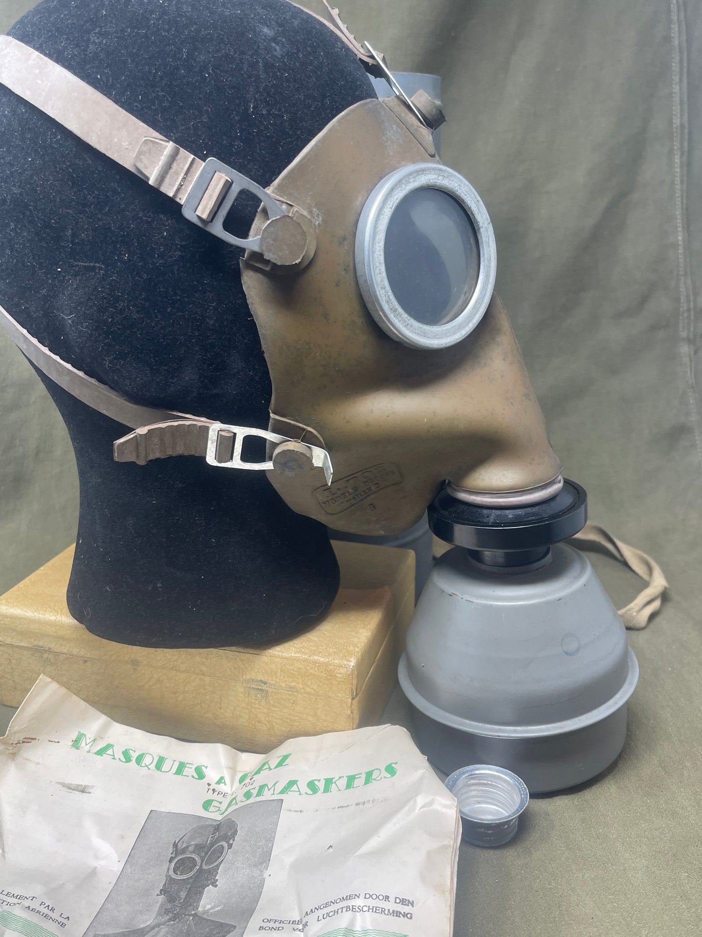 French 1938 Pattern French Gas Mask