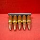 "5x Original 7.62x54mm Russian Inert Cartridges with Stripper Clip – For Sale"






