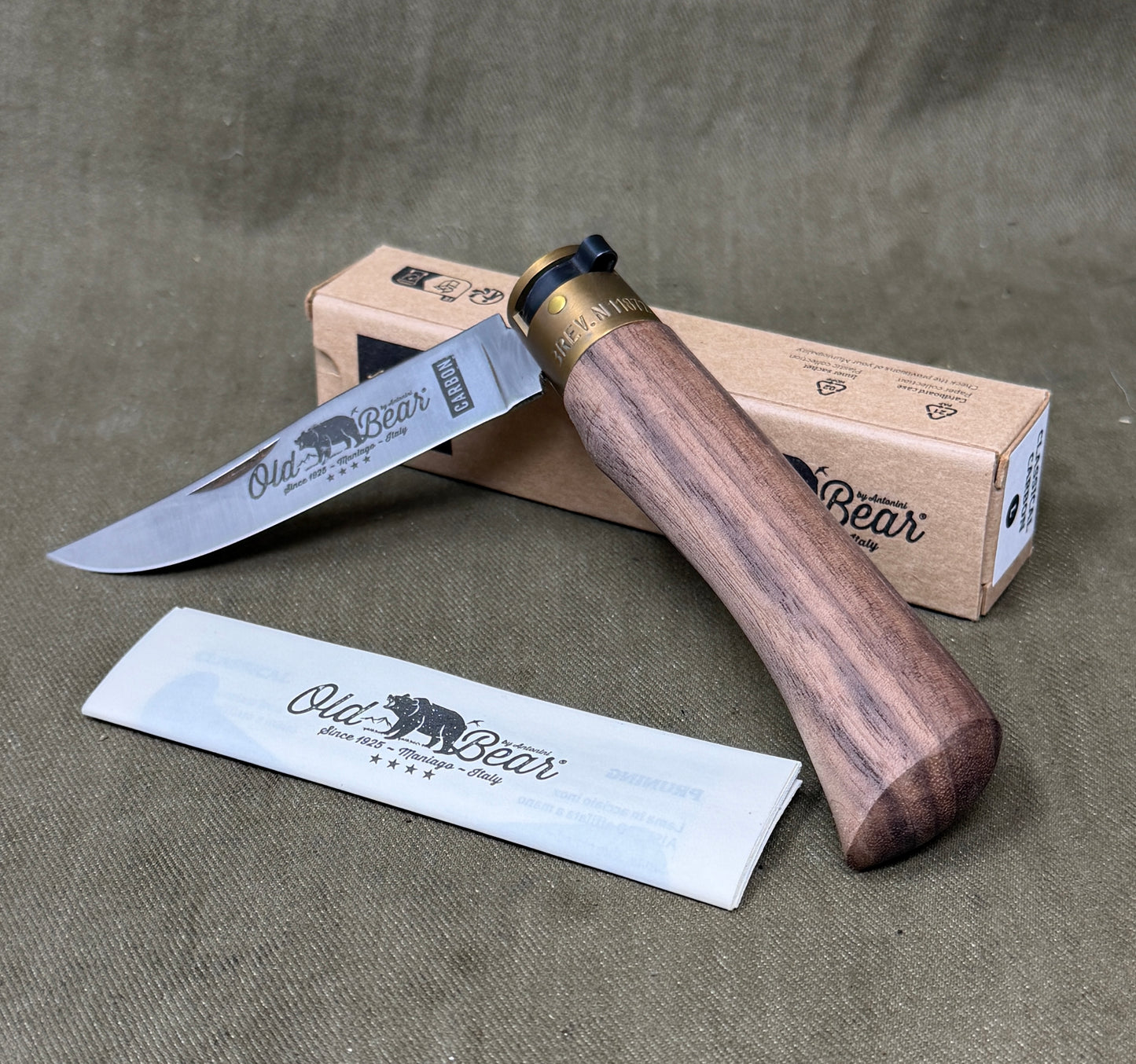 Old Bear Classical Walnut XL, 9307-23-LN pocket knife