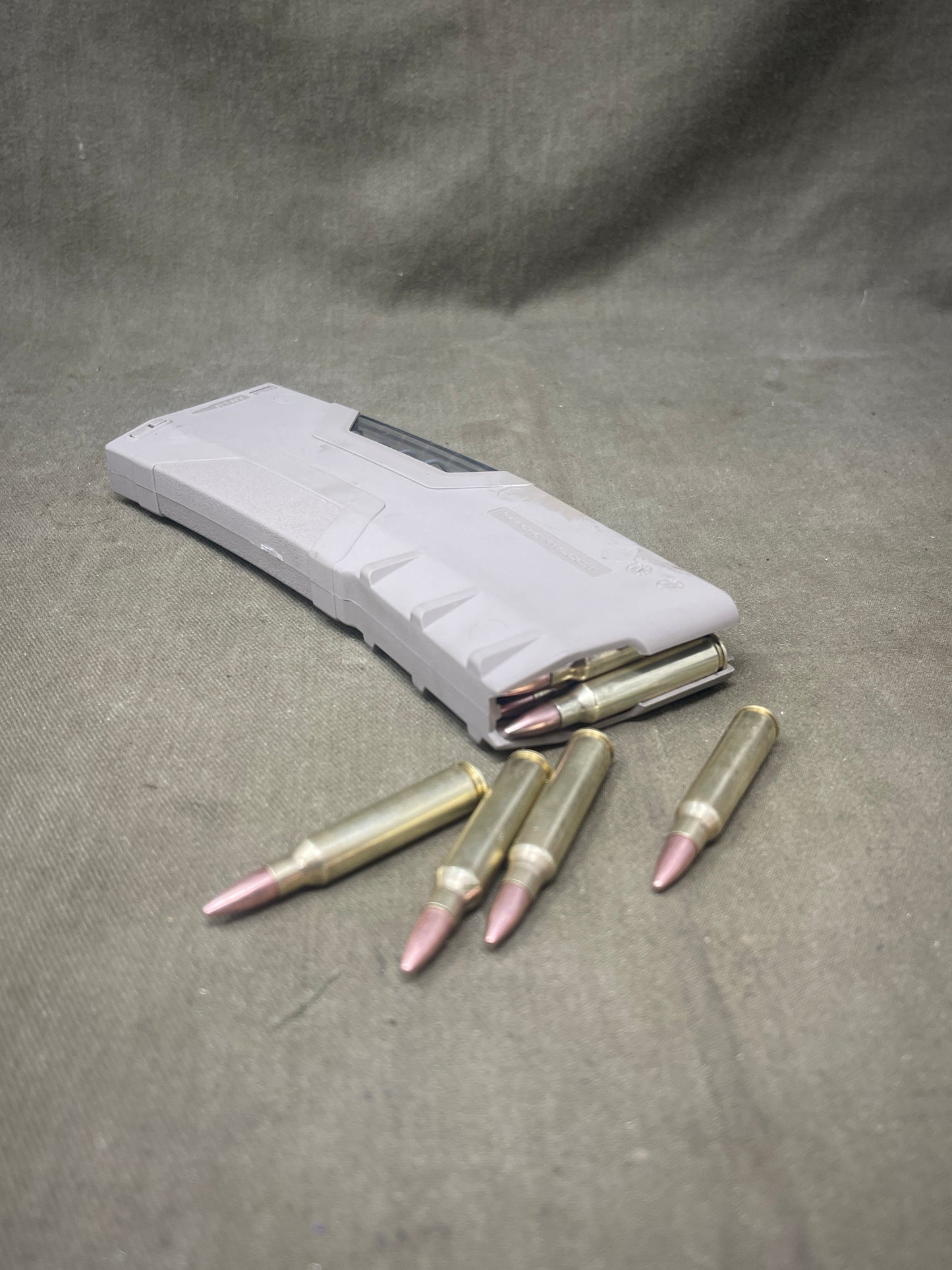 1 x Hera Arms 30 Round 5.56mm Khaki Magazine with window