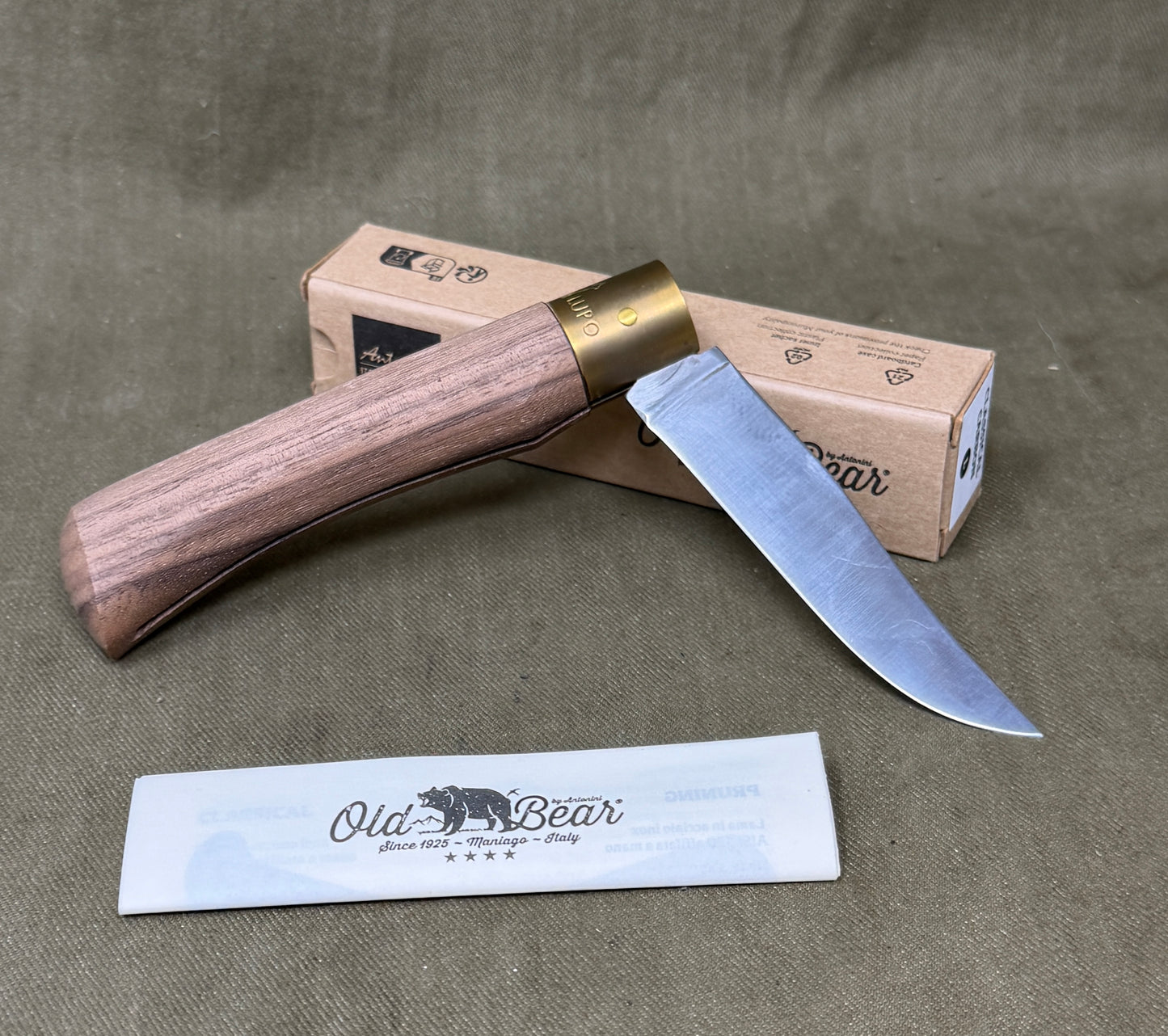 Old Bear Classical Walnut XL, 9307-23-LN pocket knife