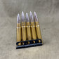 5 x Inert .303 Rounds 1940 Kynoch on Original WW2 Charger | Deactivated Ammunition