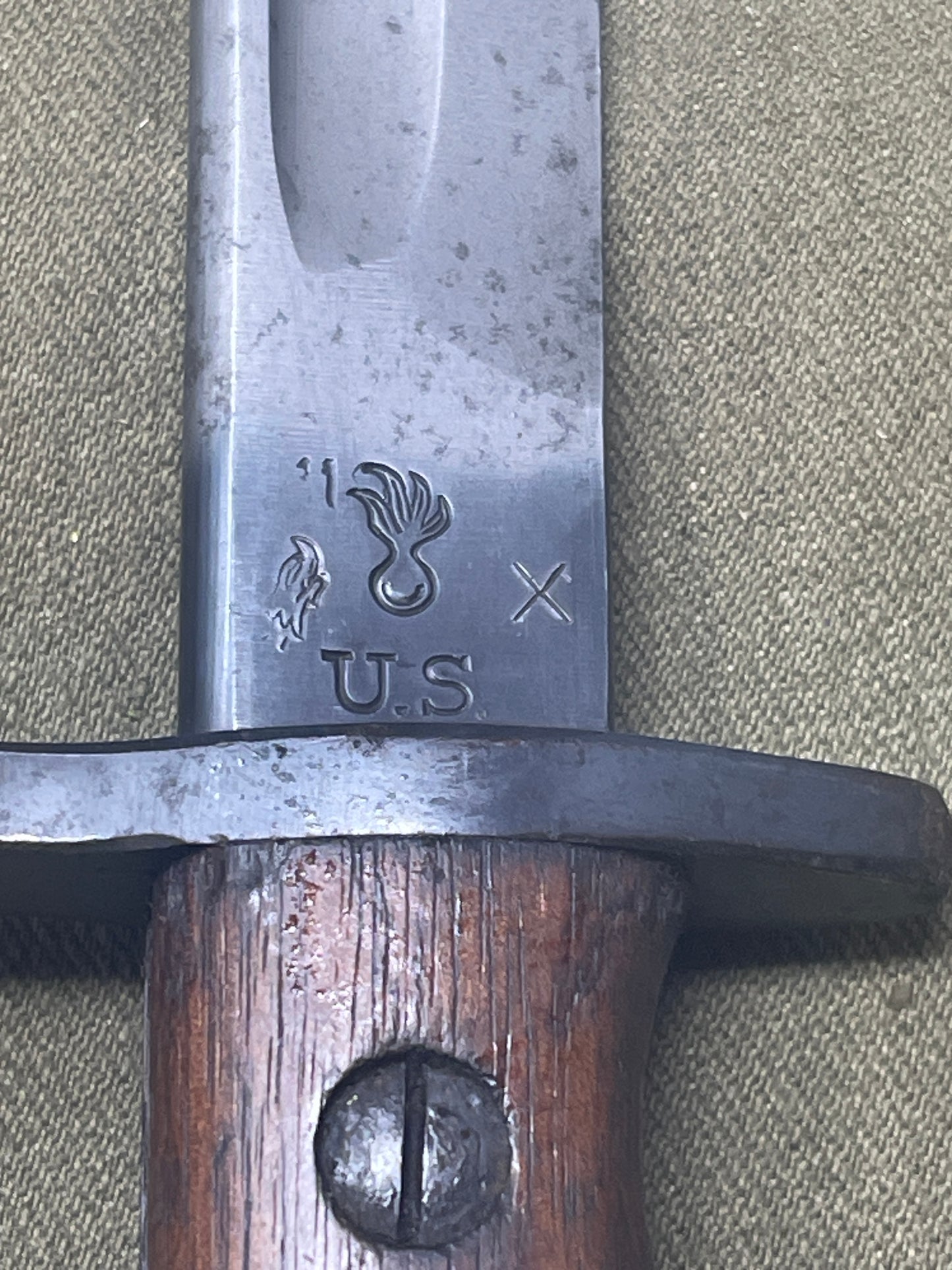 US Army WW1 P17 Winchester Bayonet, M1917.
