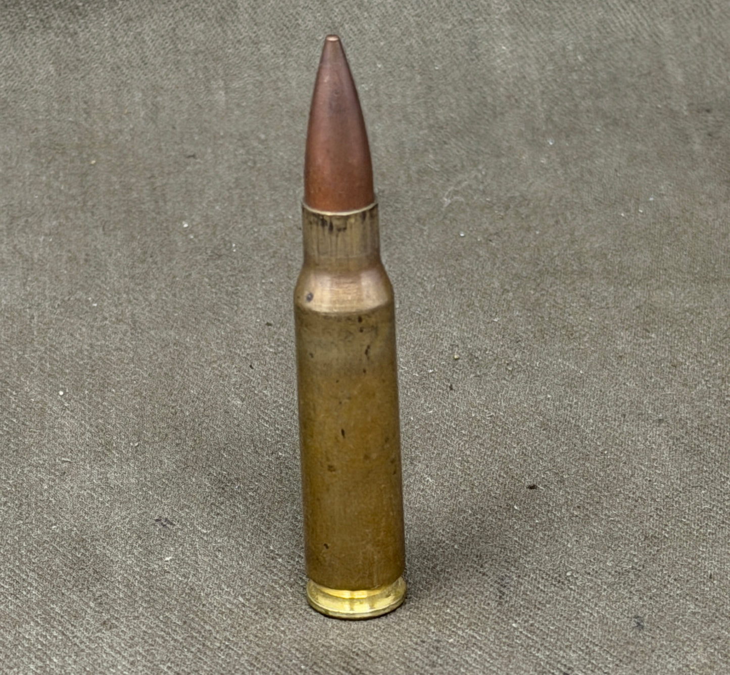 Inert 7.62×51 NATO L37A1 Round – FNM 95-05 – Portuguese Military Cartridge