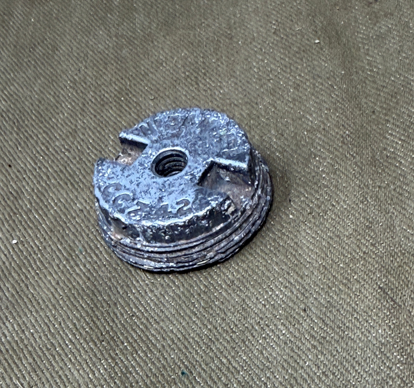 British WW2 Mills Bomb No.36M Grenade Filler Caps – Various Dates Original Inert