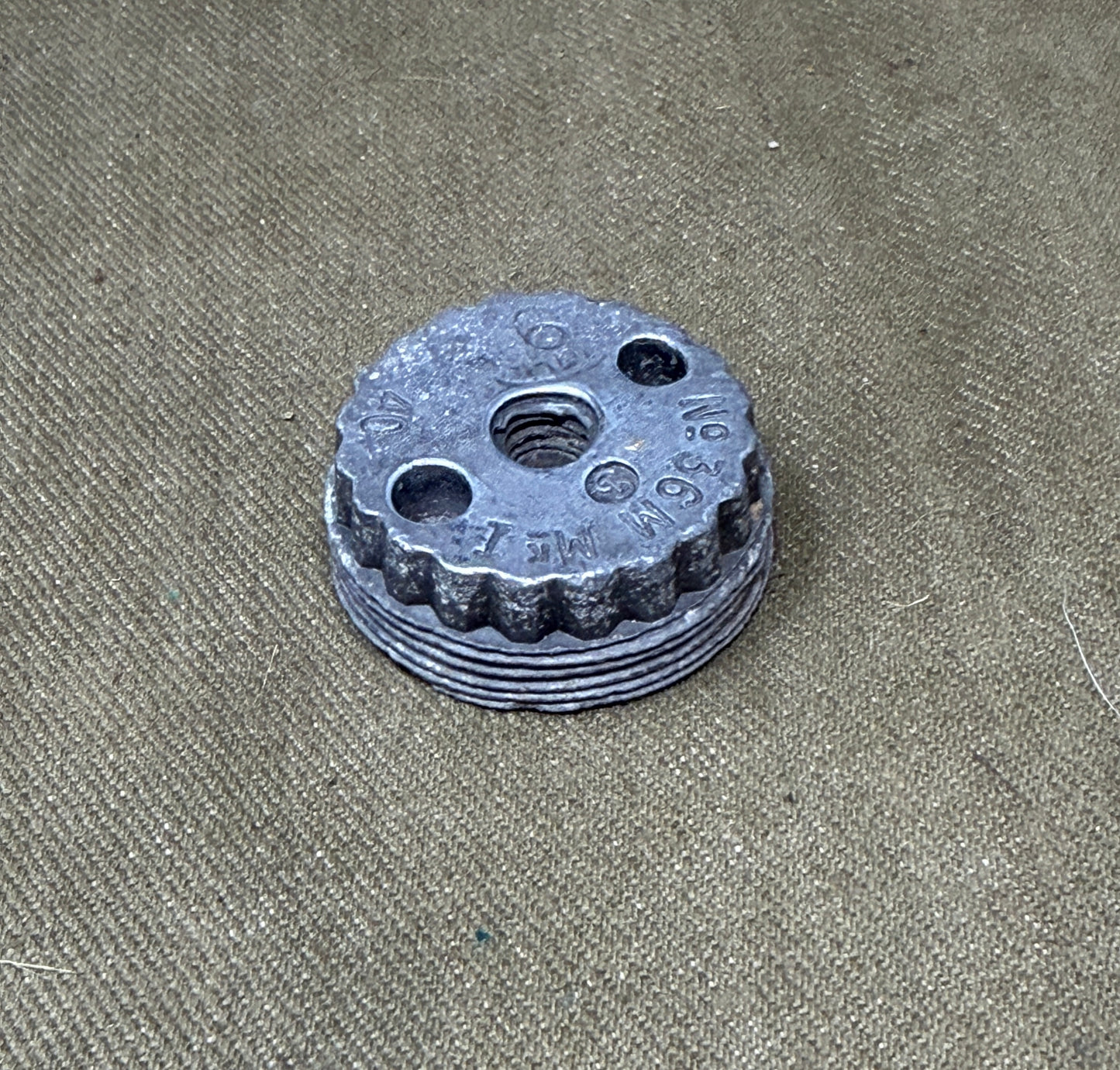 British WW2 Mills Bomb No.36M Grenade Filler Caps – Various Dates Original Inert