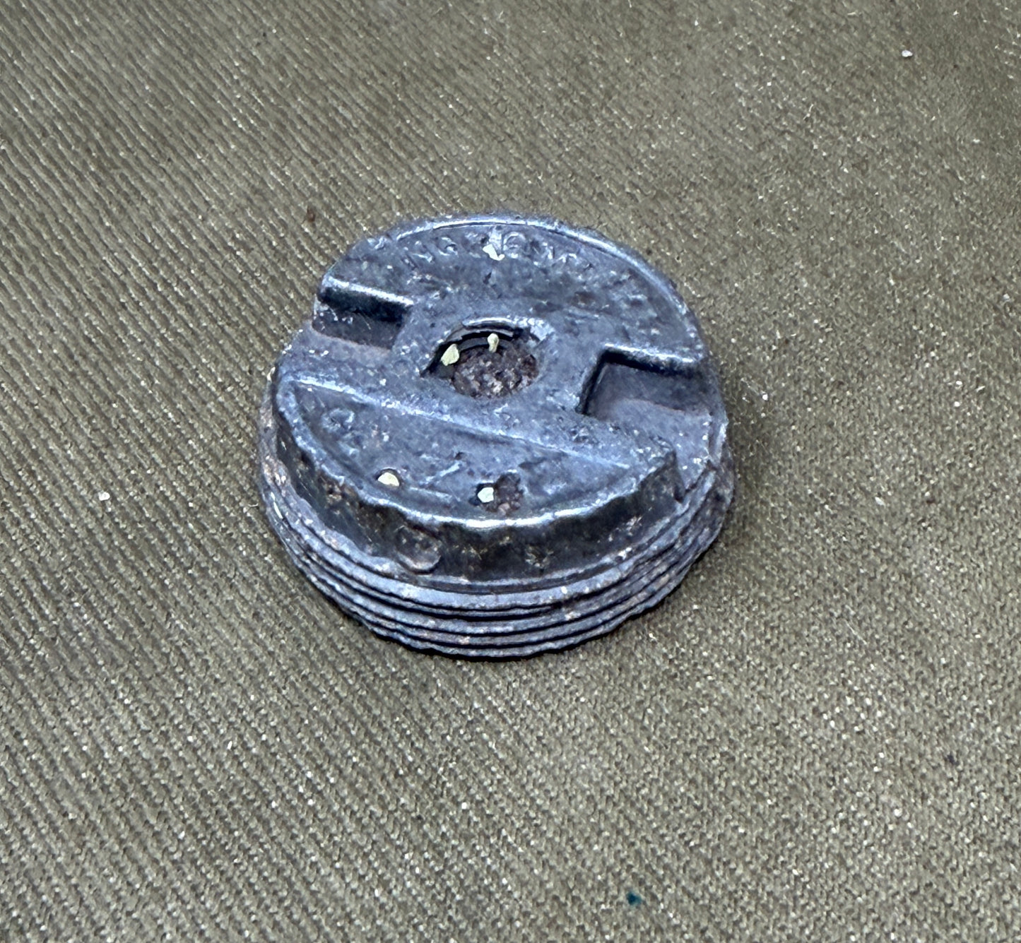 British WW2 Mills Bomb No.36M Grenade Filler Caps – Various Dates Original Inert