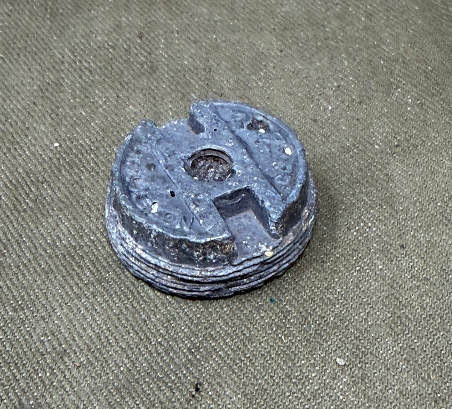 British WW2 Mills Bomb No.36M Grenade Filler Caps – Various Dates Original Inert