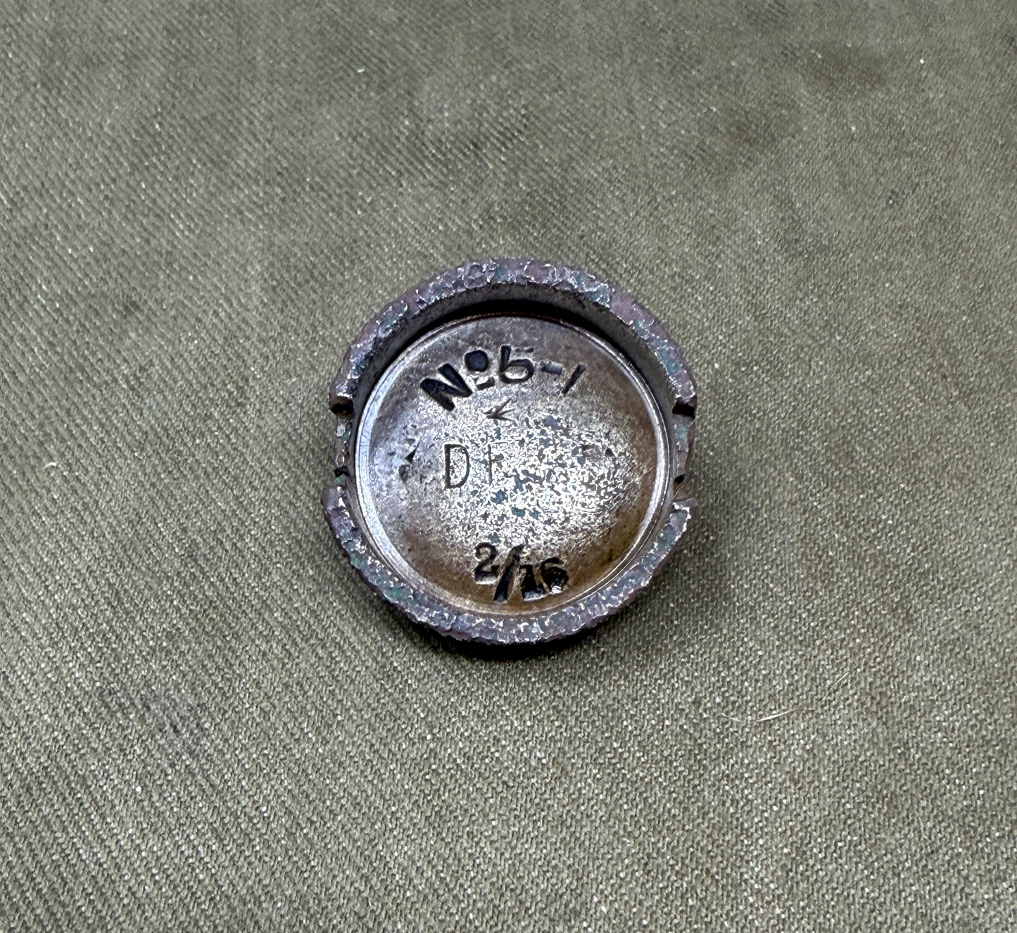 British WW2 Mills Bomb No.36M Grenade Filler Caps – Various Dates Original Inert