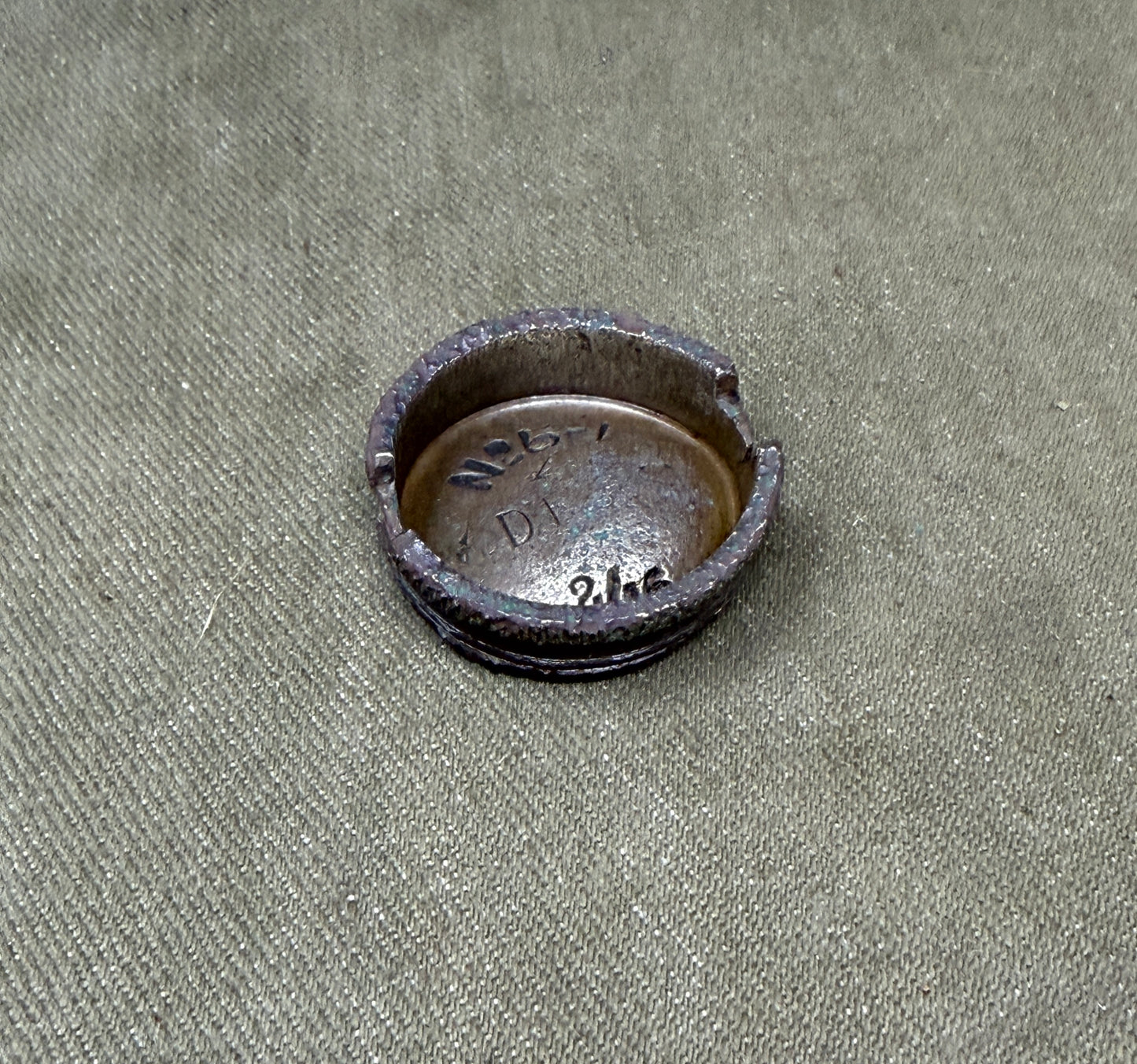 British WW2 Mills Bomb No.36M Grenade Filler Caps – Various Dates Original Inert