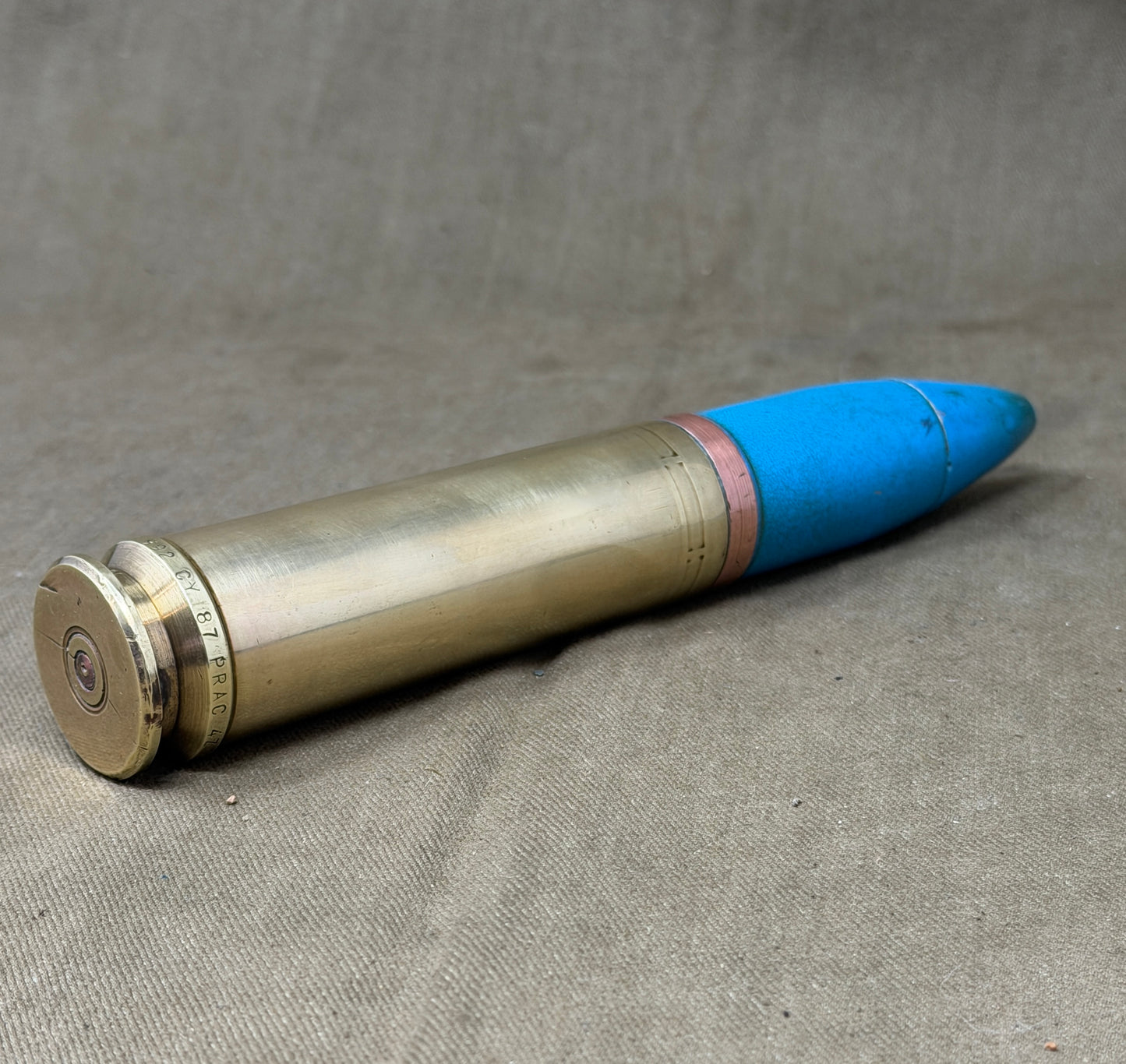 30mm  19 CY 86  PRAC 4Z Projectile & Brass Cartridge Case