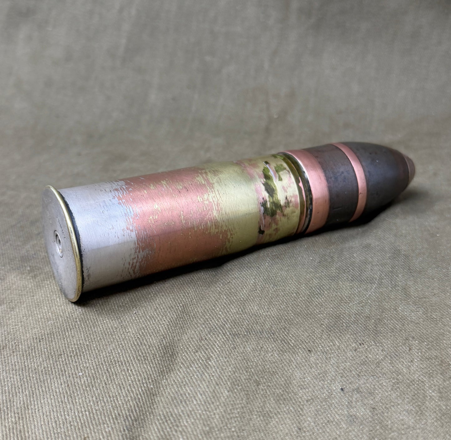 WW1 37mm Pom-Pom Dummy Round – Original Drill Ammunition Boer War Era