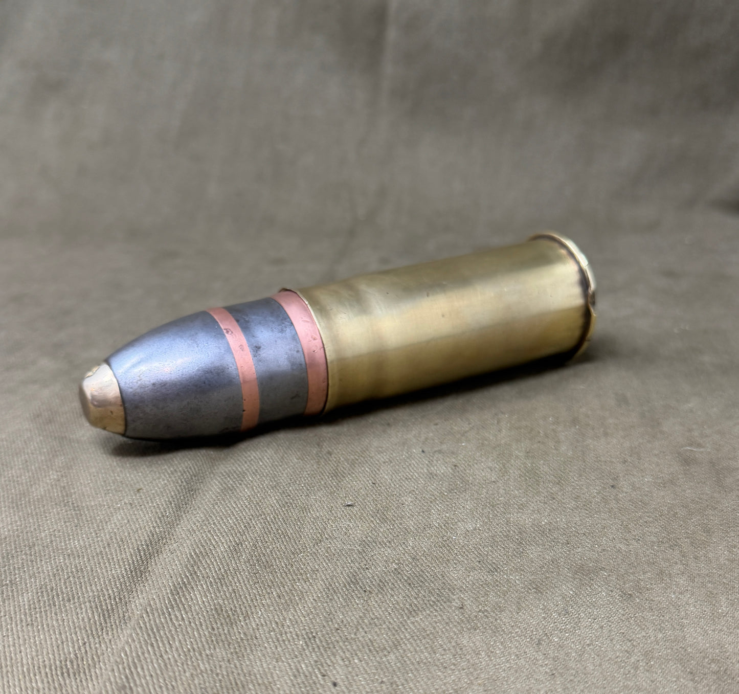 French WW1 37x85 Shell Case for the French 37mm Model 1885 cannon