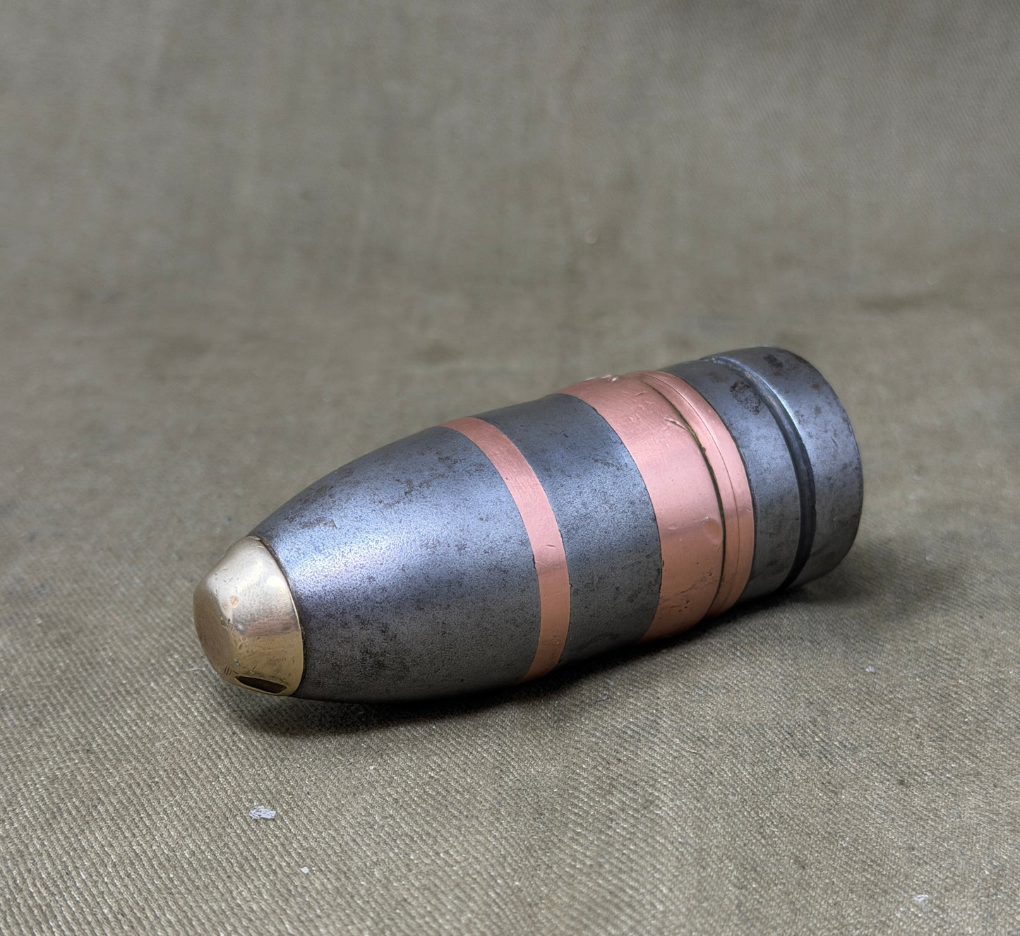 WW1 37mm Pom-Pom Projectile – Inert Boer War / Great War Era Display Piece