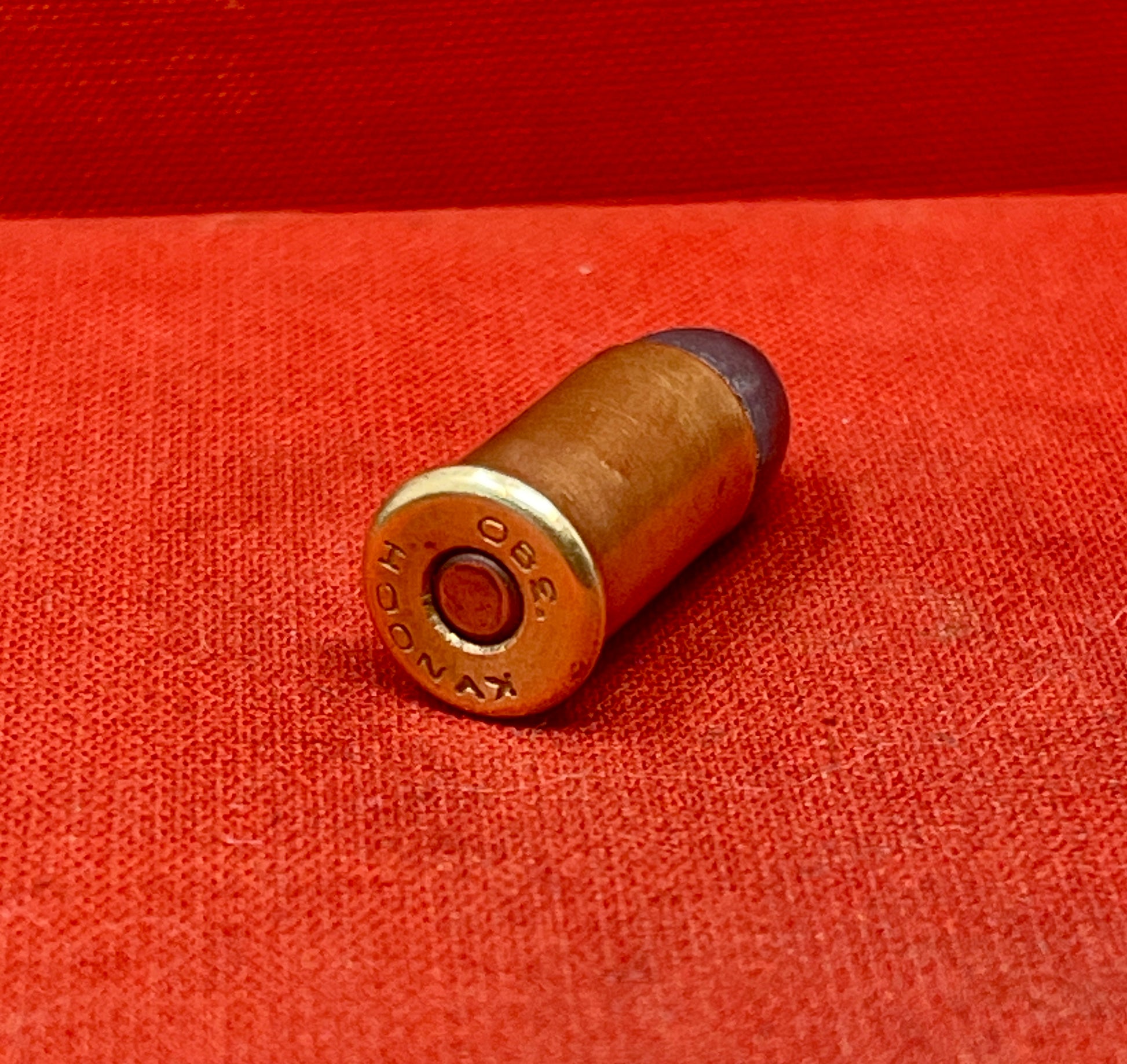 INERT .380 Pistol Round K - Kynoch Division of I.C.I. Ltd., Witton, Birmingham