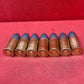 6 x .455 INERT Remington UMC Round fitted with INERT Primers