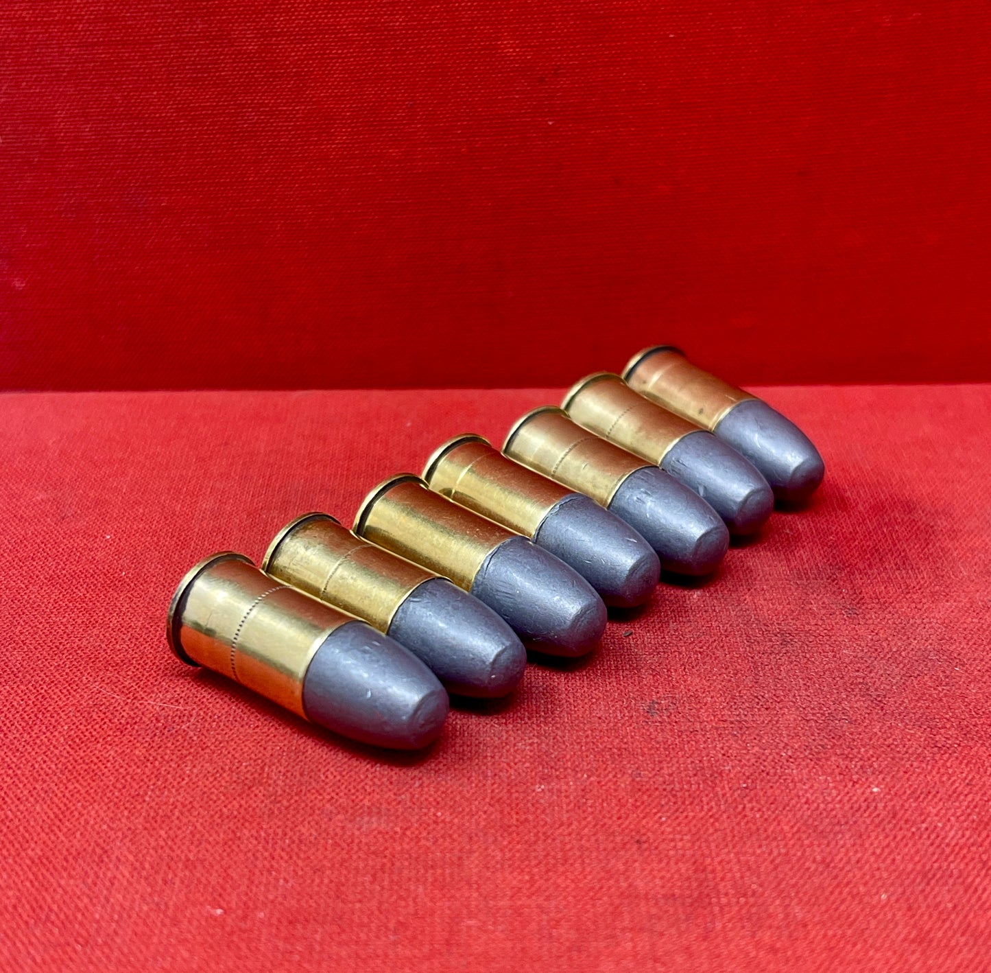 6 x .455 INERT Remington UMC Round fitted with INERT Primers