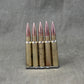 5 x Inert 7.92×57mm 1956 IDF Mauser Rounds on Original Stripper Clip – Deactivated Display Set