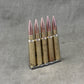 5 x Inert 7.92×57mm 1956 IDF Mauser Rounds on Original Stripper Clip – Deactivated Display Set