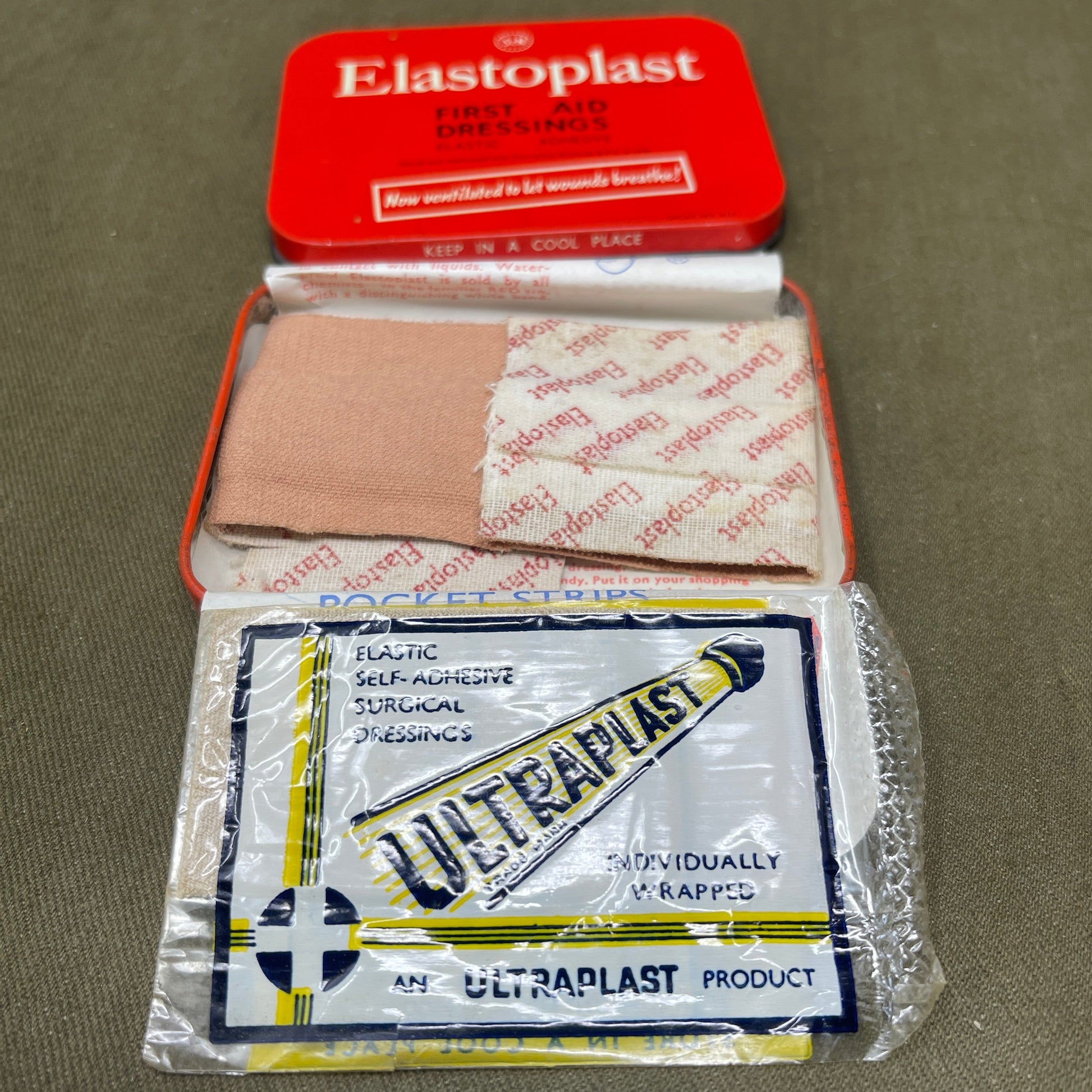 Vintage Elastoplast First Aid Dressings