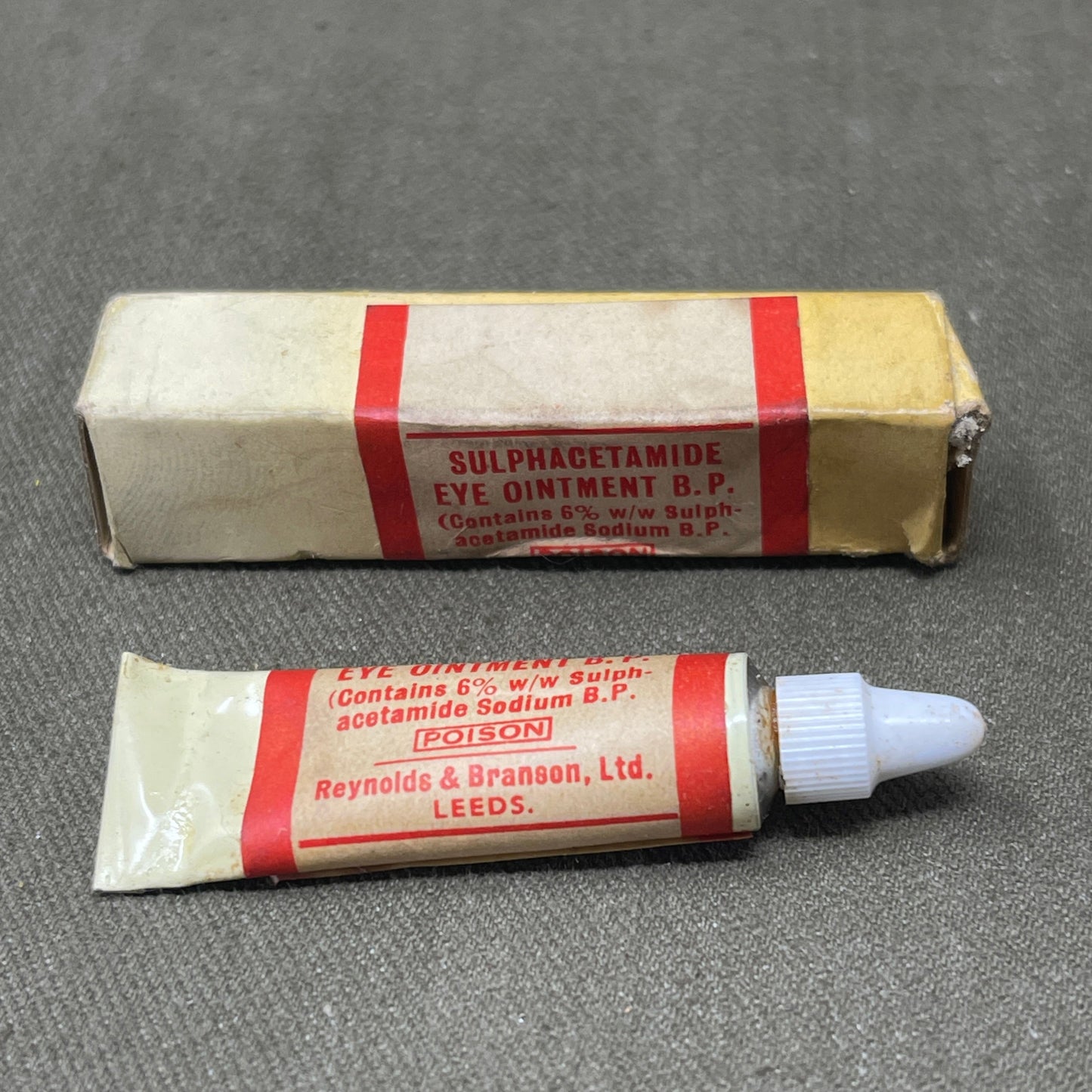 Vintage Sulphagetamide Eye Ointment B.P
