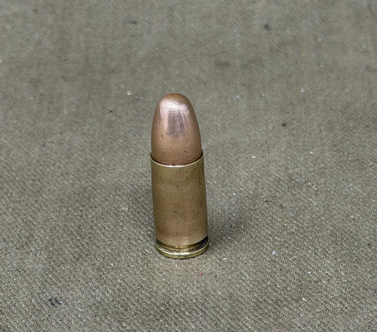 Inert W.R.A. 9mm Cartridge – Original Winchester Repeating Arms Collectors Round