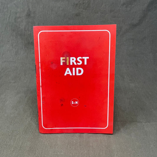 Vintage WW2 S&N First Aid Booklet