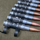 10 x 7.62mm British Military Drill Rounds in Original GPMG Link Belt – Inert Display Set