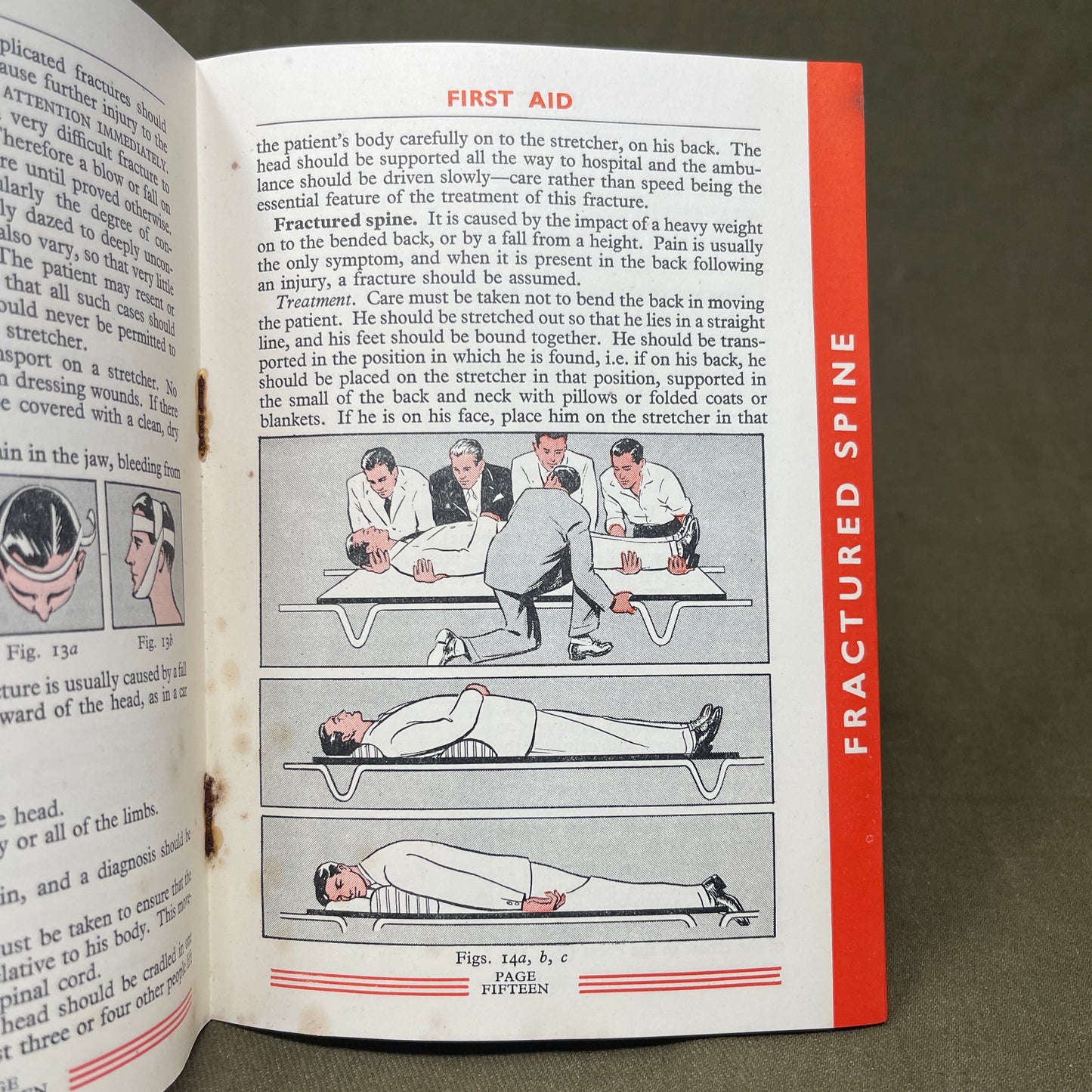 Vintage WW2 S&N First Aid Booklet